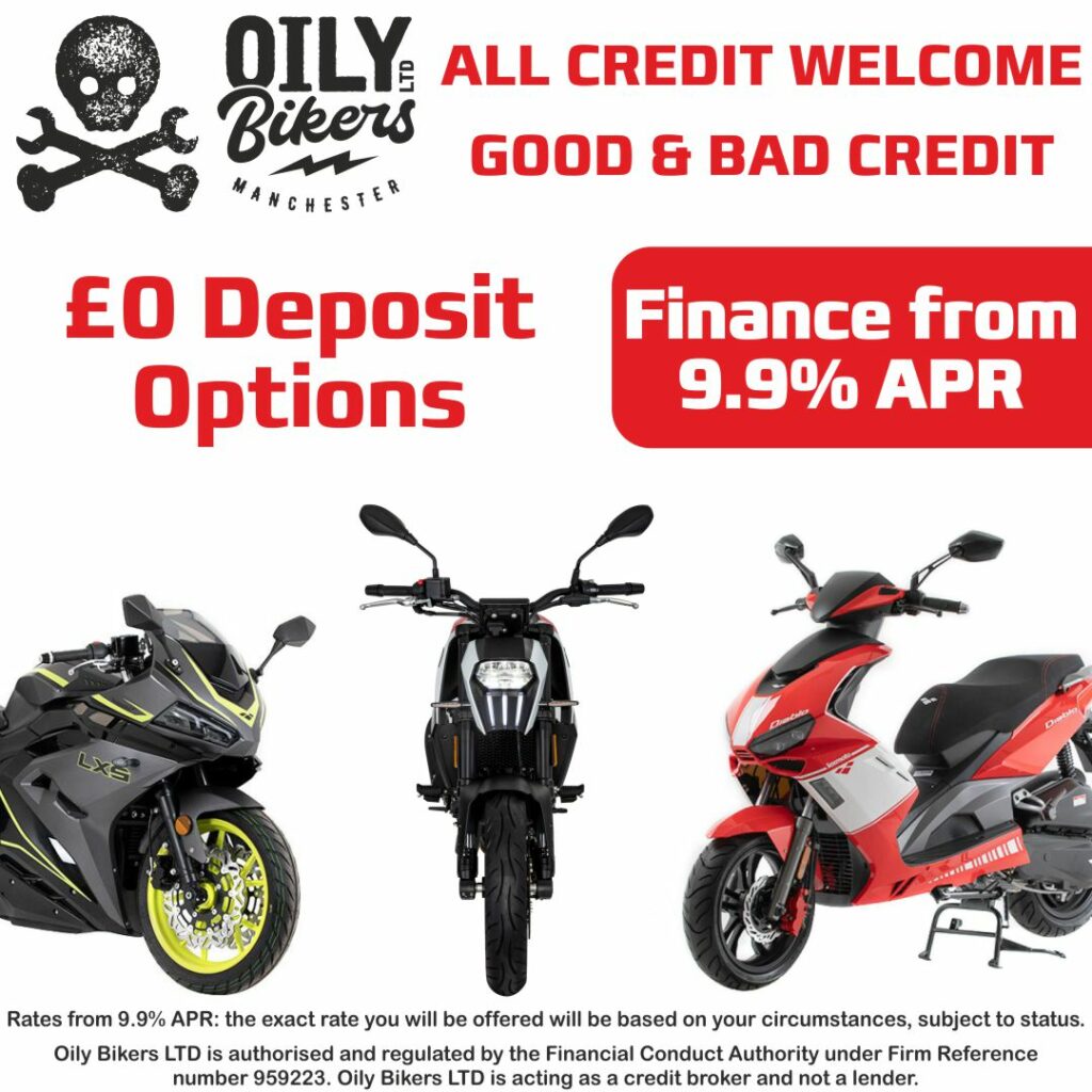 Some of the best motorcycle finance rates in the country for the brands we sell.